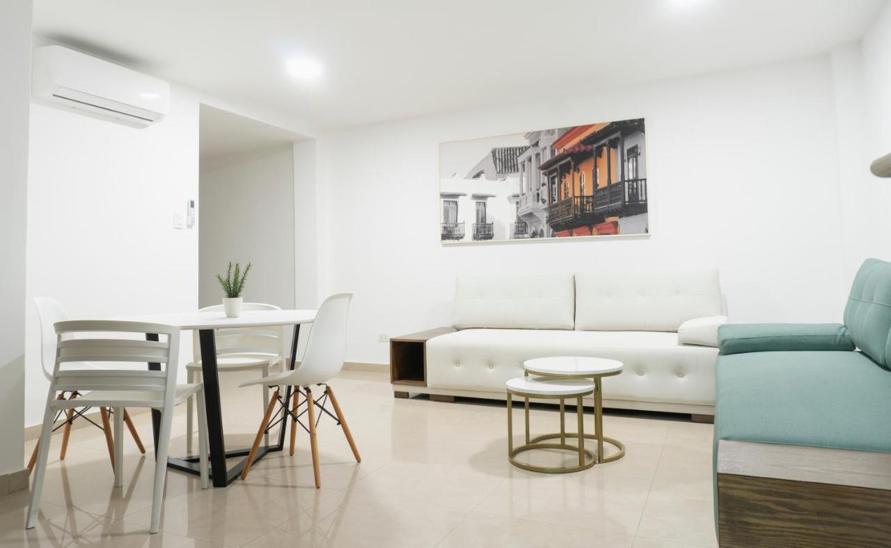Apartamento En Bocagrande - Edificio Minarete Daire Cartagena Dış mekan fotoğraf