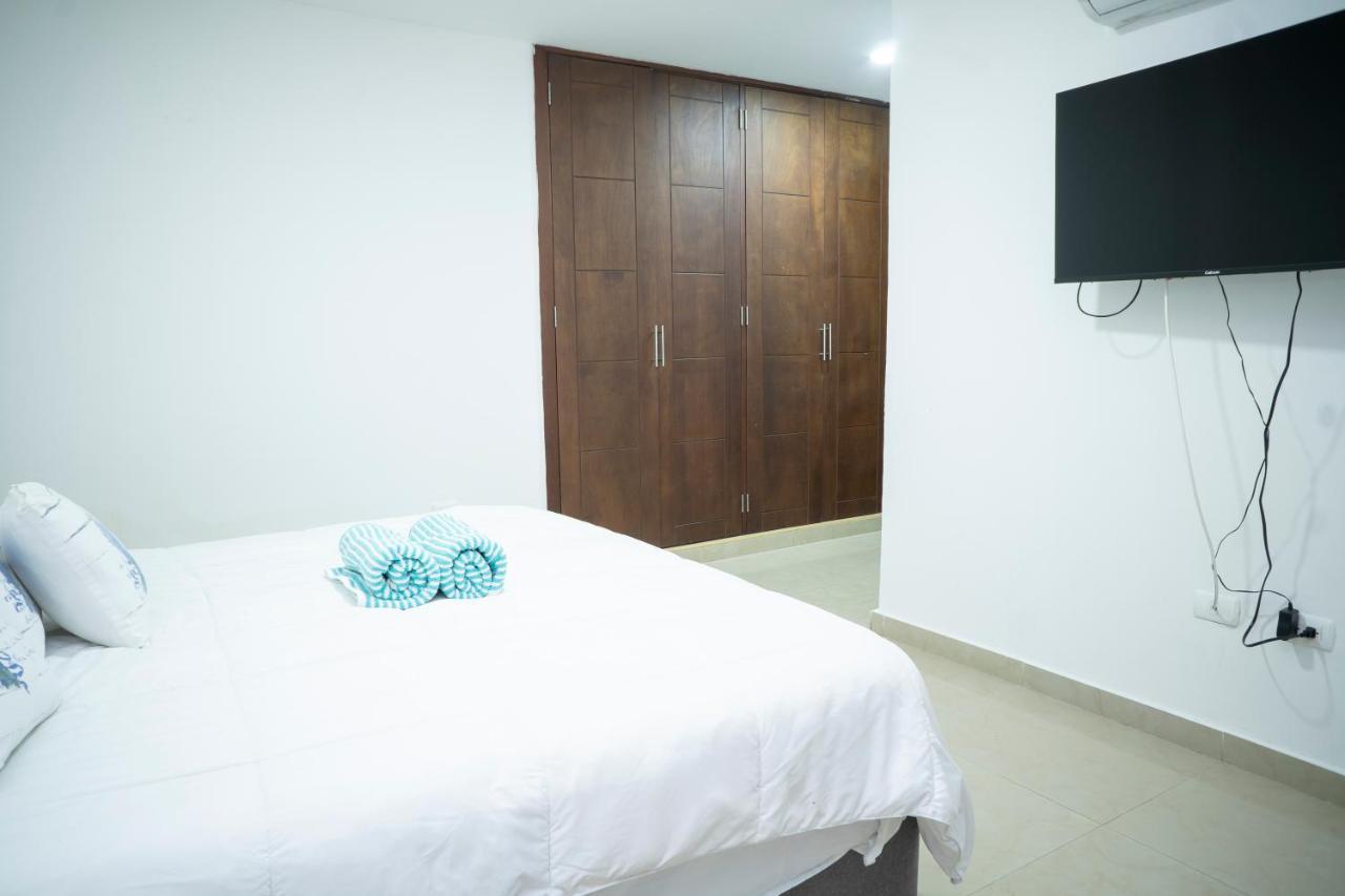 Apartamento En Bocagrande - Edificio Minarete Daire Cartagena Dış mekan fotoğraf