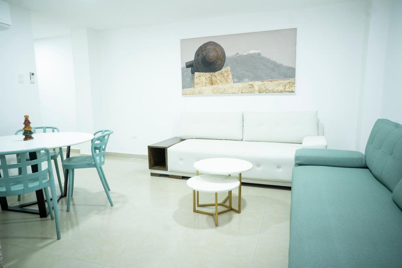 Apartamento En Bocagrande - Edificio Minarete Daire Cartagena Dış mekan fotoğraf
