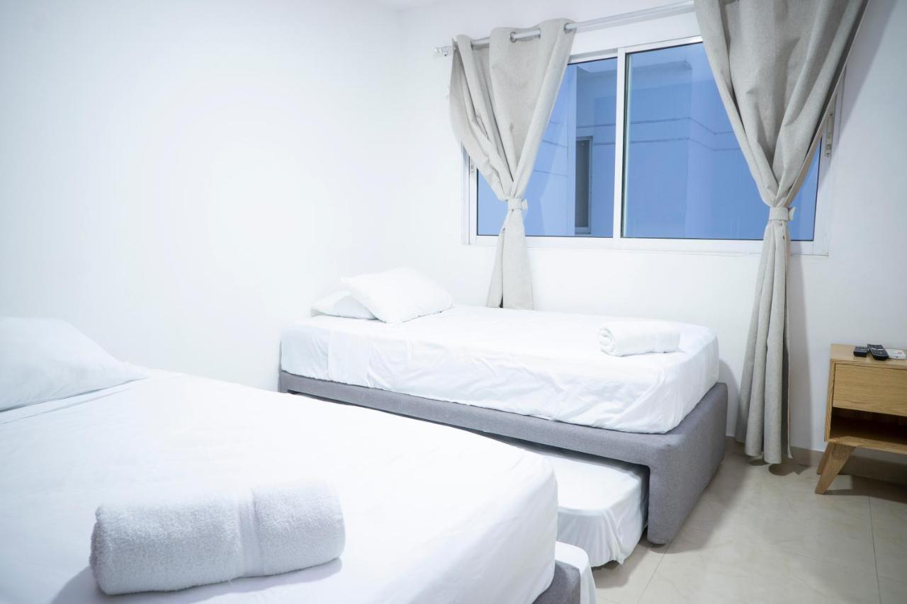 Apartamento En Bocagrande - Edificio Minarete Daire Cartagena Dış mekan fotoğraf