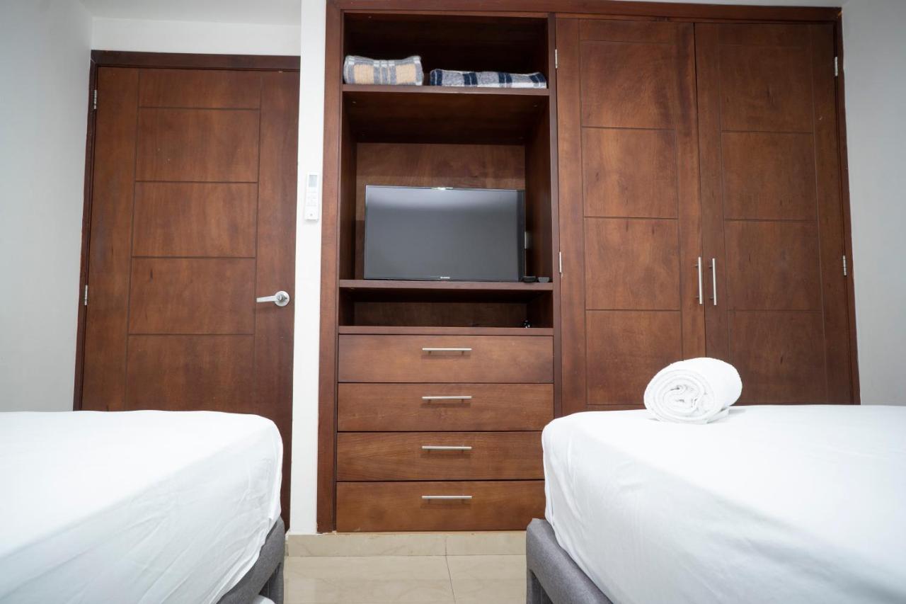 Apartamento En Bocagrande - Edificio Minarete Daire Cartagena Dış mekan fotoğraf