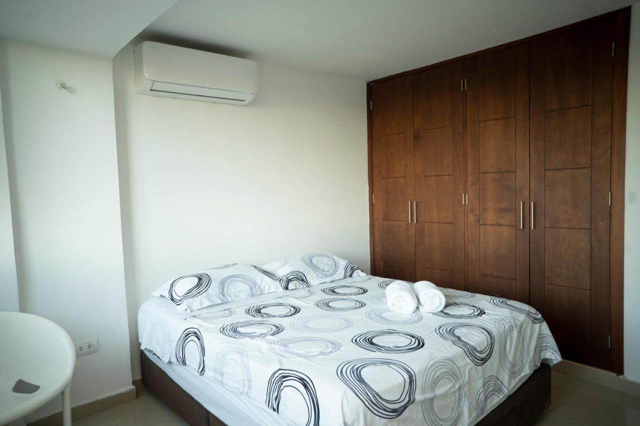 Apartamento En Bocagrande - Edificio Minarete Daire Cartagena Dış mekan fotoğraf