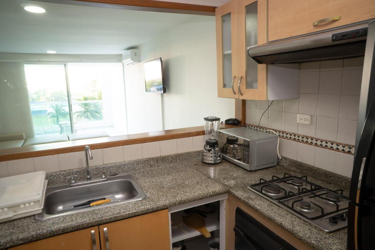 Apartamento En Bocagrande - Edificio Minarete Daire Cartagena Dış mekan fotoğraf