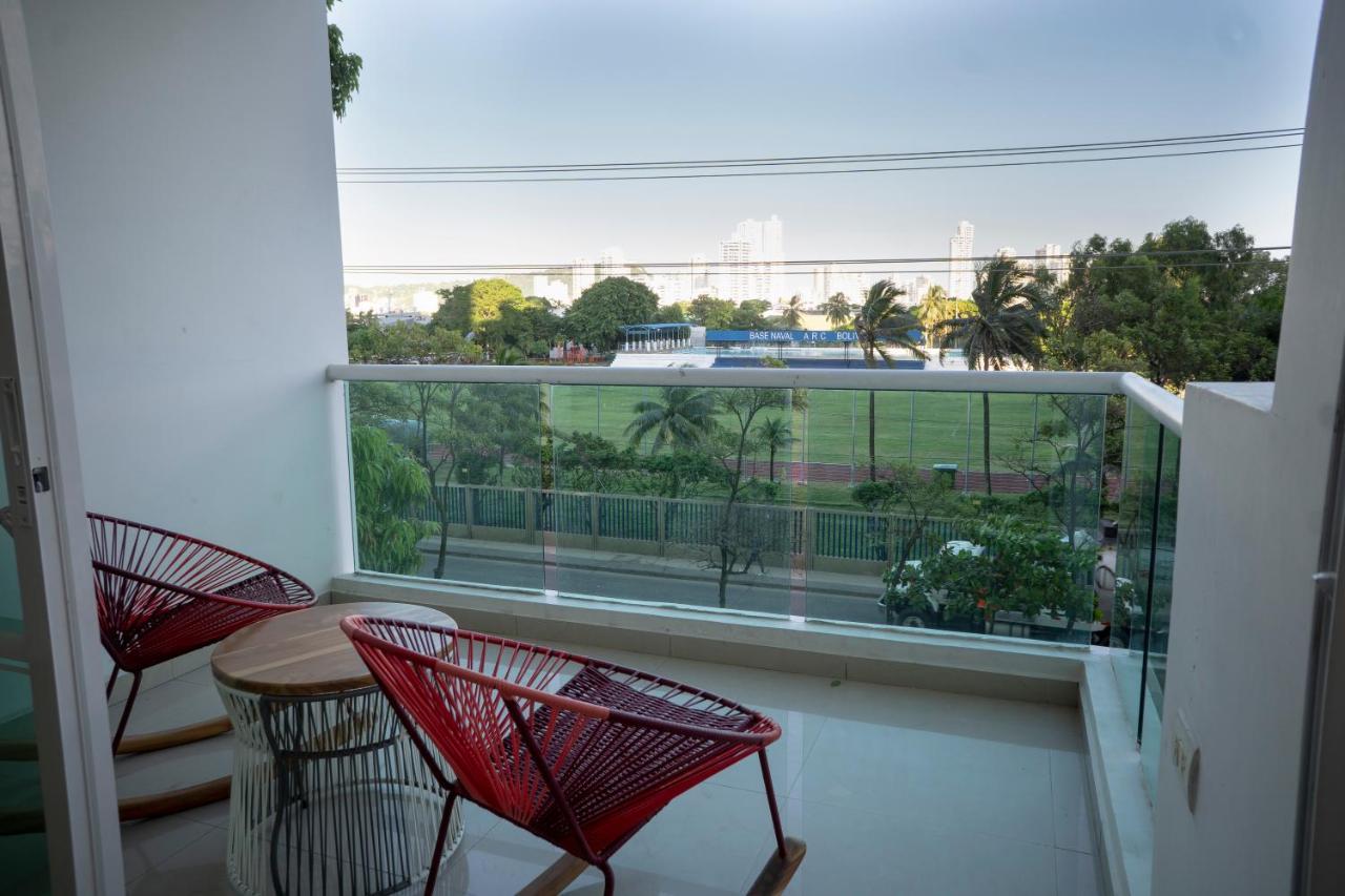 Apartamento En Bocagrande - Edificio Minarete Daire Cartagena Dış mekan fotoğraf
